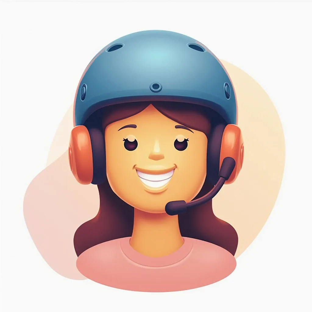 Icône Support Client Personnalisé